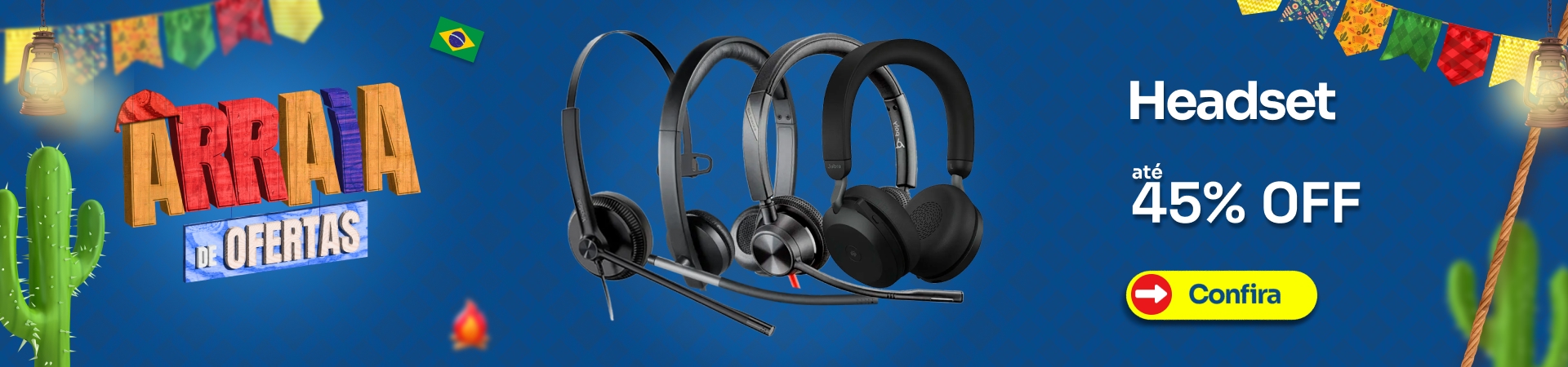 Banner Desk - Headset